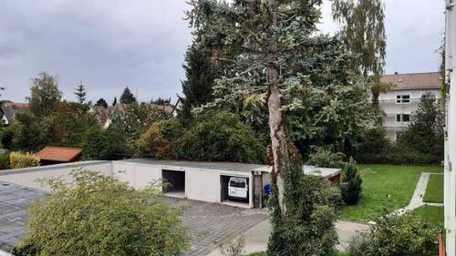 Ausblick vom Balkon - 