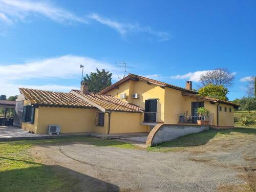 Bild 1 - Renoviertes Landhaus mit Olivenhain in Castellina Marittima I Immobilie Toskana
