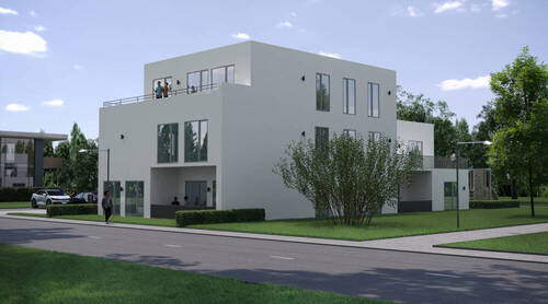 Straßenansicht - Etagenwohnung mit 51,80 m² in Osnabrück zum Kaufen