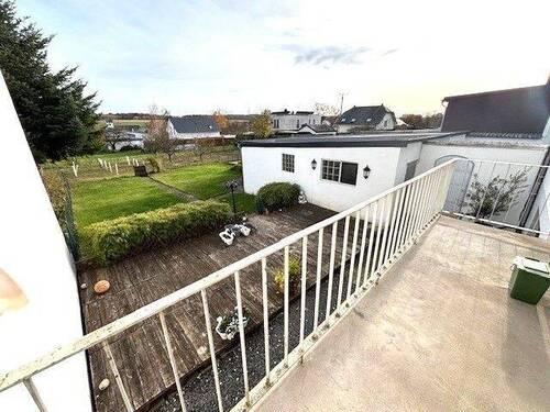 Balkon hinter dem Haus - 