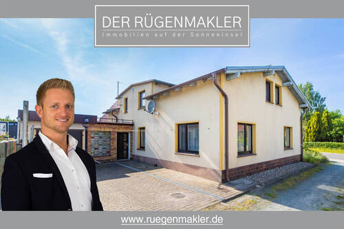 Herzlich willkommen - Doppelhaushälfte mit ca. 215 m² Wohn-Nutzfläche und Garage in 18551 Lohme OT Hagen auf Rügen