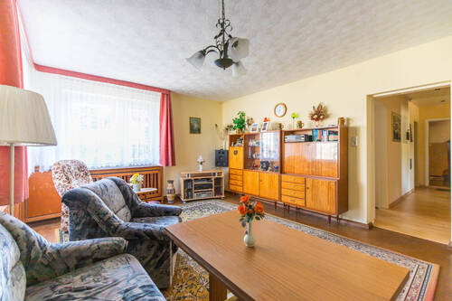 Wohnzimmer EG - 6 Zimmer Doppelhaushälfte in Lohme / Hagen