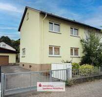 Doppelhaushälfte in Nußloch - gepflegt, mit Renovierungsbedarf, zentral gelegen