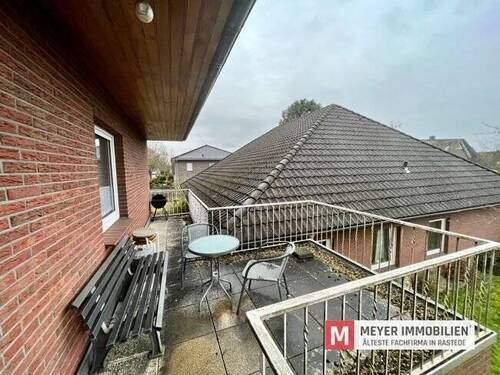 Balkon der DG-Wohnung - 