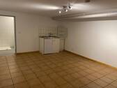 Wohnraum mit Pantryküche - Etagenwohnung mit 31,80 m² in Braunschweig zur Miete