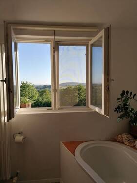 Aussicht vom Badezimmer - 