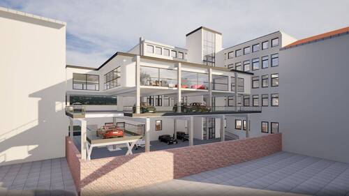 GESAMTANSICHT INNENHOF 3D - Hotel, Pension, Gasthof in Hagen