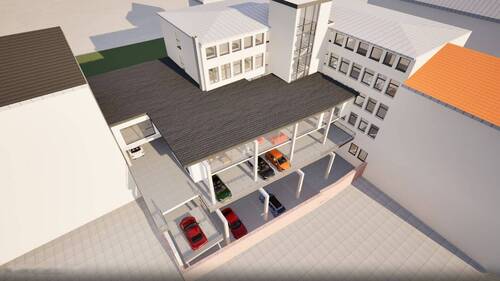 OBERANSICHT CAFETERIA 3D - 