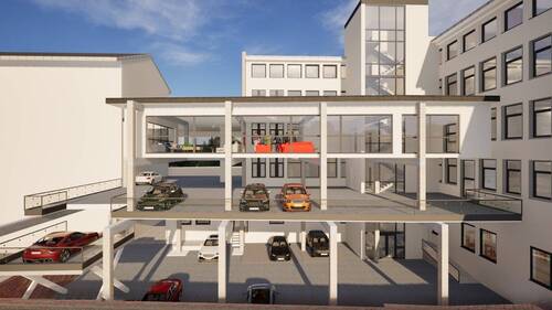 PARKDECK & CAFETERIA 3D - 