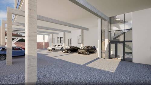 PARKPLATZ INNENHOF 3D - 