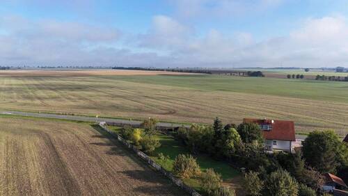 Luftbild - Einfamilienhaus mit 167,90 m² in Drei Gleichen zum Kaufen