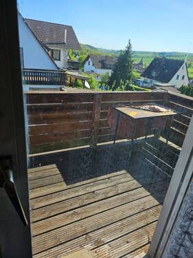 Blick vom Balkon im Dachgeschoss - 