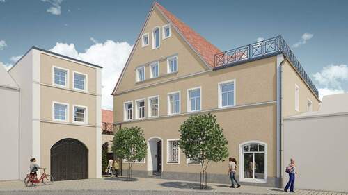 Außenansicht - 2 Zimmer Etagenwohnung in Amberg