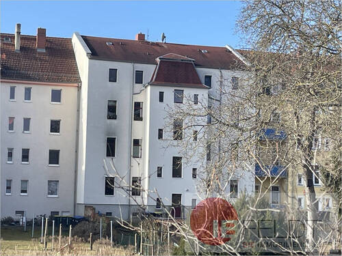 Rückansicht - Mehrfamilienhaus, Wohnhaus zum Kaufen in Riesa