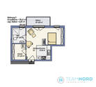 Grundriss - Etagenwohnung mit 42,40 m² in Winsen (Luhe) zum Kaufen