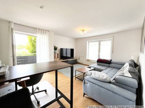 Wohnen - Ideal für jung gebliebene Senioren! Komplett barrierefreie 2-Zimmer-Wohnung mit großem Balkon!