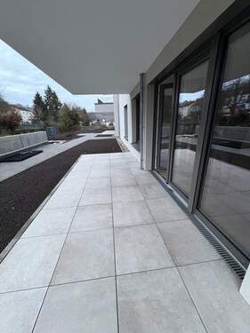 Terasse - 2 Zimmer Etagenwohnung in Saarbrücken/Ensheim