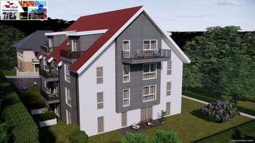 Ansicht Nord-Ost - 'Taunusblick' Neubau von 10 barrierefreien Eigentumswohnungen mit Tiefgarage in bester Wohnlage