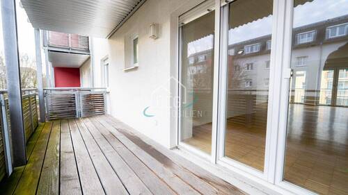 Balkon - Etagenwohnung mit 88,60 m&sup2; in Crailsheim zur Miete