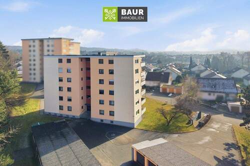 Luftbild - 3 Zimmer Etagenwohnung zum Kaufen in Bad Waldsee