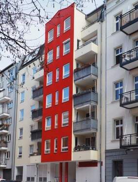 Häuserfront - Duplexgarage in Friedrichshain - 49.000,00&nbsp;EUR Kaufpreis,