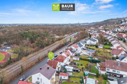 Luftbild - 5 Zimmer Einfamilienhaus in Elchingen