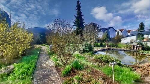 Garten - 4 Zimmer Reihenmittelhaus in Trebur