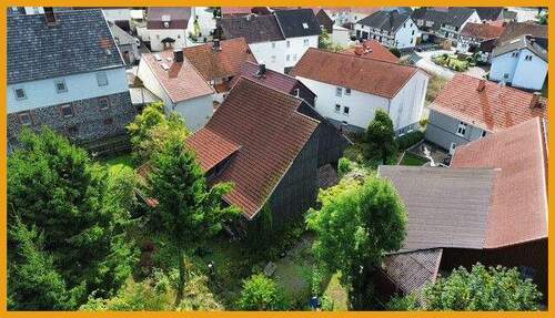 Hinteransicht Scheune - 