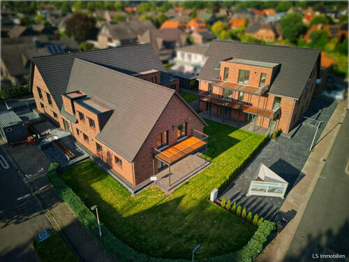 Drohne - Bezugsfertige Neubauwohnungen in Bad Zwischenahn, modern, energieeffizient & hochwertig ausgestattet
