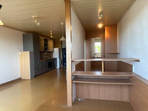 Halboffener Raum als kleines Schlafzimmer - 