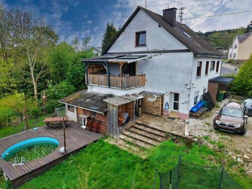 Gartenansicht - 6 Zimmer Einfamilienhaus zum Kaufen in Wittgert