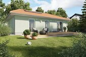 Bild1 - Könnern OT Kirchedlau: Bungalow-Neubau auf 517 qm Baugrundstück