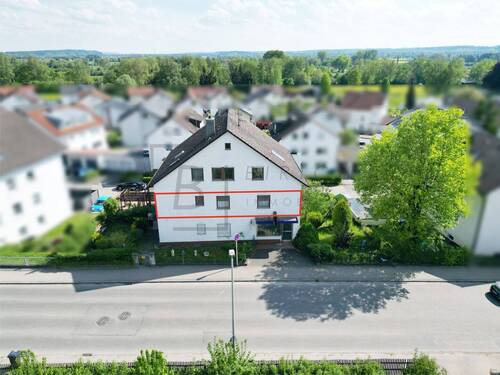 Drohnenaufnahmen - 4 Zimmer Etagenwohnung zum Kaufen in Senden