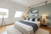 Schlafzimmer Obergeschoss illustriert - 