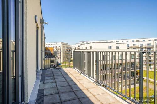 Beispielansicht Balkon - 