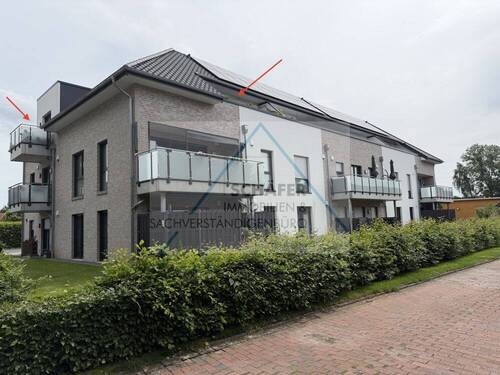 Balkone - 3 Zimmer Etagenwohnung zum Kaufen in Bassum