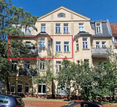 Hausansicht WE 9 - 2 Zimmer Etagenwohnung zum Kaufen in Halle (Saale)