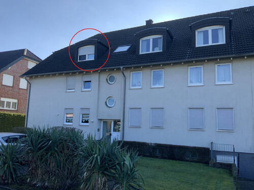 Rückansicht Gebäude - 3 Zimmer Etagenwohnung zum Kaufen in Hamm