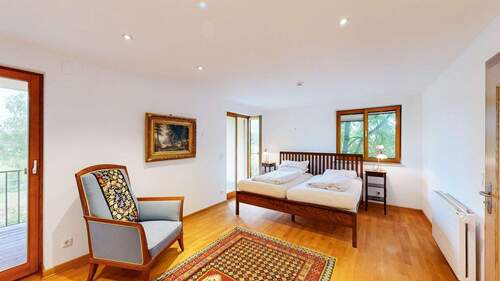 Schlafzimmer in Wohnung 1 im OG - 