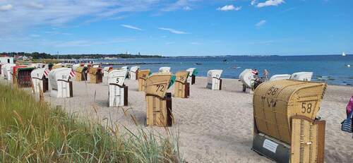 Andere Strassenseite 25 m entfernt - Strandallee, Haffkrug-Scharbeutz, 2 Zimmer, BadWC, als Teileigentum zu verkaufen