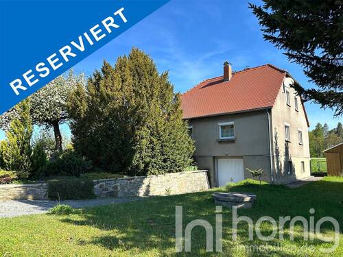 Vorderansicht - Leben am Rand des Zittauer Gebirges - Einfamilienhaus in Spitzkunnersdorf