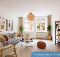 Helle 2 Zimmer-Wohnung mit neuer Einbauküche und herrlichem Blick vom Balkon ins Grüne - Schwerin Werdervorstadt
