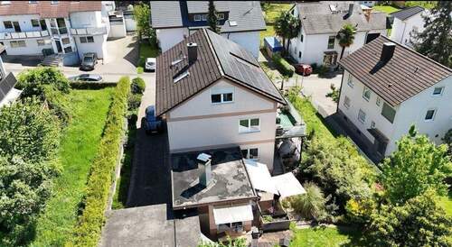 Hausansicht Westen - 1 Zimmer Mehrfamilienhaus, Wohnhaus in Kippenheim
