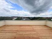 Terrasse - Ein Blick zum Träumen! + Erstbezug mit Dachterrasse + dunkles Parkett + Fußbodenheizung + Turmzimmer