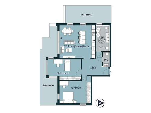 Wohnung 1 - 