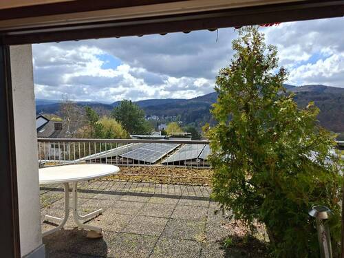 Wohnzimmer Blick auf die Terrasse - 