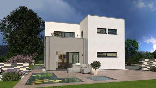 Ansicht Garten - EIN STATTLICHES BAUHAUS MIT PERSPEKTIVE