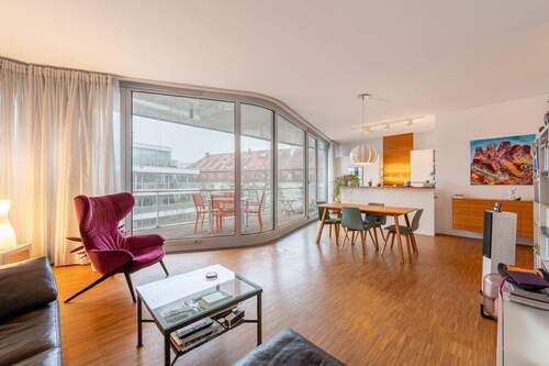 Wohnbereich - 3 Zimmer Etagenwohnung in München