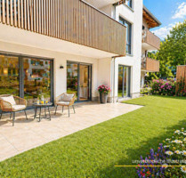 3-Zimmer-Terrassen-Wohnung, Garten, ca. 66 m², LIFT, EBK, Keller, TG-Platz a. W. - Garmisch-Partenkirchen