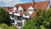 Ansicht Balkonseite - 2 Zimmer Etagenwohnung in Kaufungen